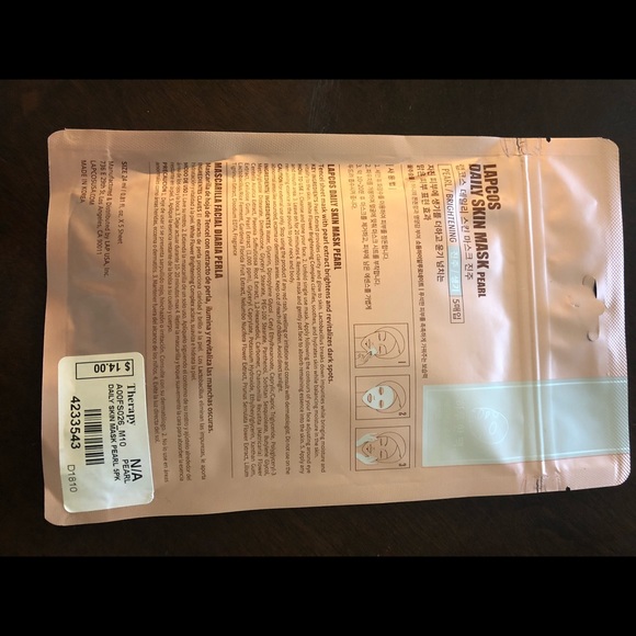 LAPCOS pearl whitening skin mask - Picture 2 of 2